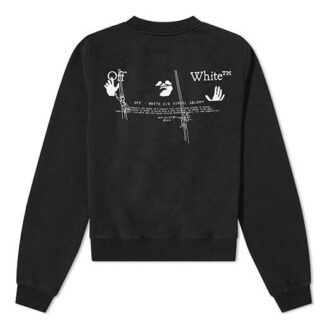 Off-White Herrebukser med Arrows-logo, svart