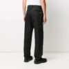 Off-White Herrebukser med flere lommer, rett snitt, ensfarget, uformelle, lange bukser/bukser, svart