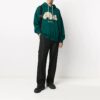 Off-White Herrebukser med flere lommer, rett snitt, ensfarget, uformelle, lange bukser/bukser, svart
