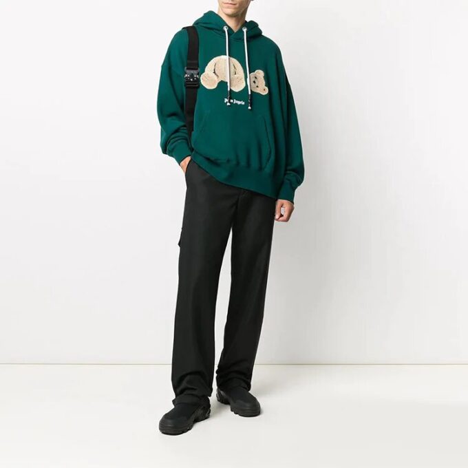 Off-White Herrebukser med flere lommer, rett snitt, ensfarget, uformelle, lange bukser/bukser, svart