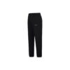 Off-White Herrebukser med logo-trykk, ensfarget, casual, lange bukser, svart