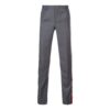 Off-White Herrebukser med stripemønster, casual, lange, slim fit, grå