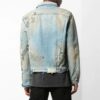 Off-White herrejakke i graffiti-Denim, blå