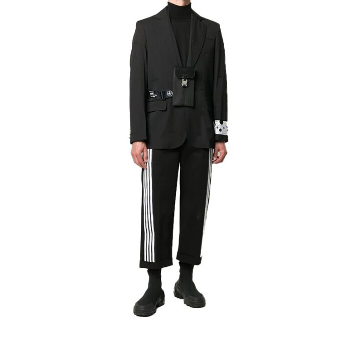 Off-White herrejakke med snøring i svart
