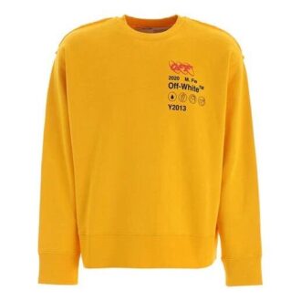 Off-White Herresportskjorte Gul