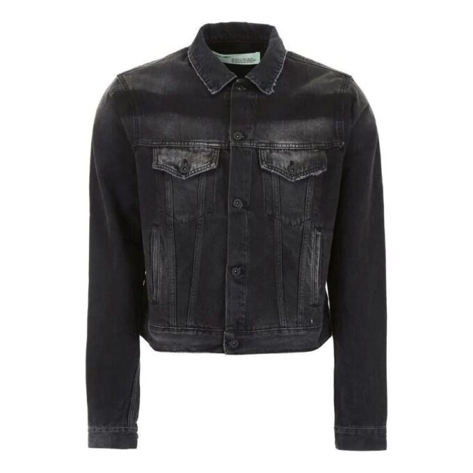 Off-White Impressionism Denim Jacket &laquo;Black&raquo;