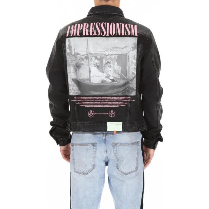 Off-White Impressionism Denim Jacket &laquo;Black&raquo;