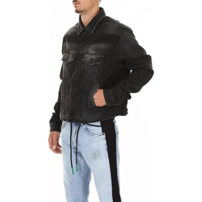 Off-White Impressionism Denim Jacket &laquo;Black&raquo;