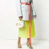 Off-White Jitney 1.4 Tote skulderveske i skinn, beige