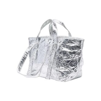 Off-White kommersiell tote «Silver»
