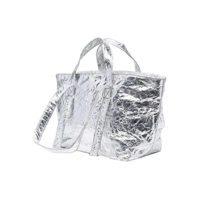 Off-White kommersiell tote «Silver»