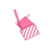 Off-White Kontrastfarger Stripe Rosa