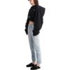 Off-White kort hettegenser med brodert logo «Black»