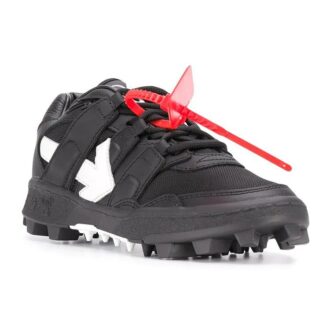 Off-White lave joggesko med Arrows-mønster «Black»