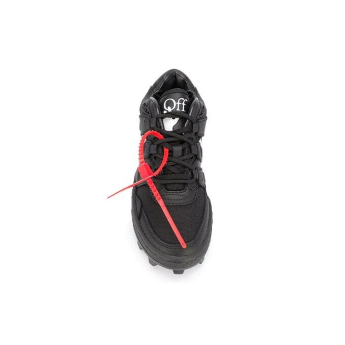 Off-White lave joggesko med Arrows-mønster «Black»