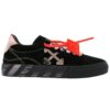 Off-White lave sportssko svart/rosa