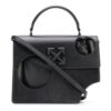 Off-White Leather Series Jitney 2.8 skulderveske, svart