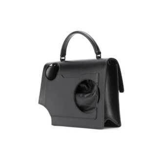 Off-White Leather Series Jitney 2.8 skulderveske, svart
