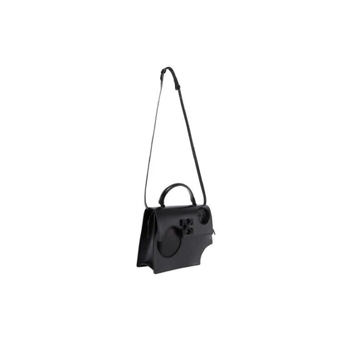 Off-White Leather Series Jitney 2.8 skulderveske, svart