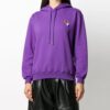 Off-White Leaves Arrow Drawstring Hood lilla hettegenser