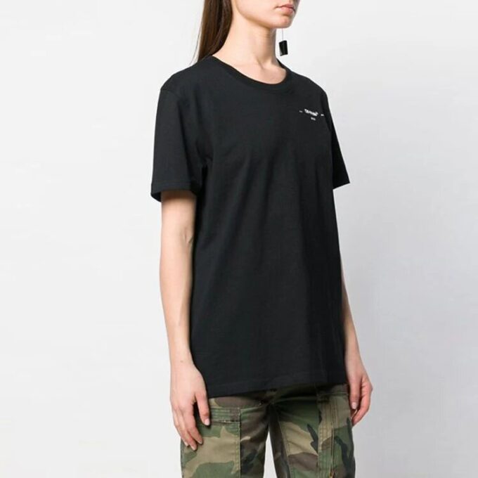Off-White «Leaves Arrows Casual» kortærmet normal passform