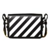 Off-White Letter Micro-label Deceleration Stripe skulderveske svart
