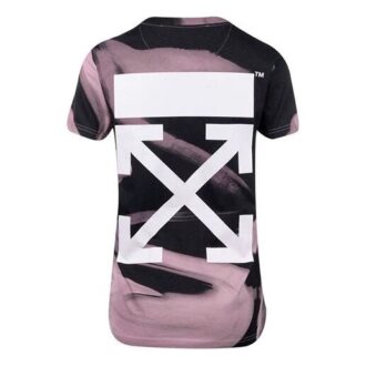 Off-White Liquid Melt Casual Tee «Nude White»