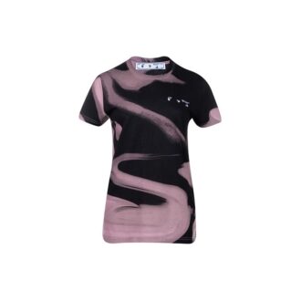 Off-White Liquid Melt Casual Tee «Nude White»