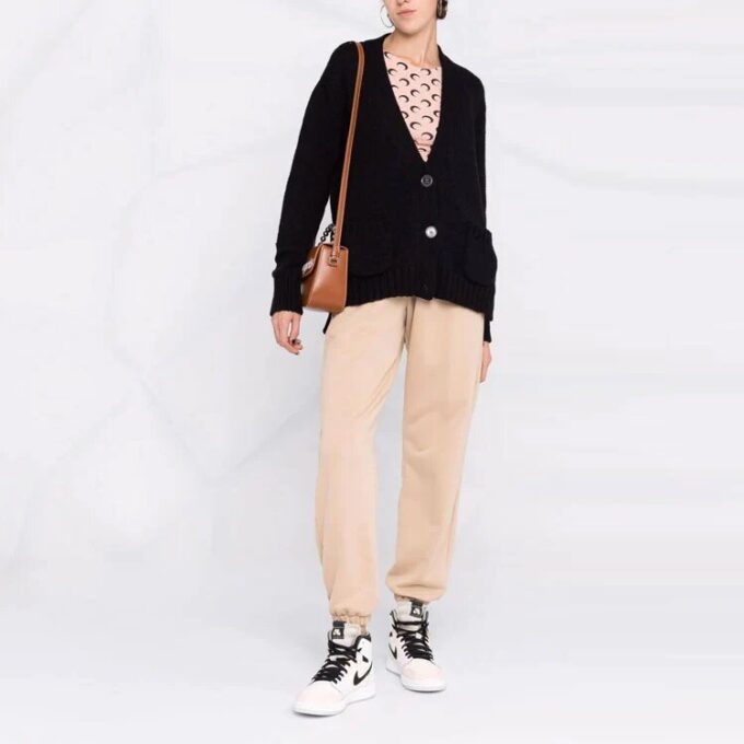 Off-White Logo Floating Cardigan «Black»