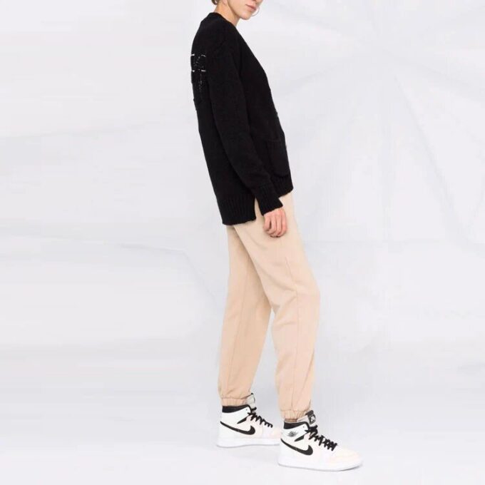 Off-White Logo Floating Cardigan «Black»