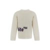 Off-White Logo Intarsia Crewneck «White Purple»