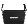 Off-White Logo Mini Flap Bag &laquo;Svart/Hvit&raquo;