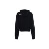 Off-White Logo Printed Hoody Svart