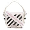 Off-White logo skulderveske messenger bag hvit