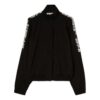 Off-White Logo-Tape Track Jacket «Black»