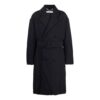Off-White Loose Fit svart vindjakke for menn