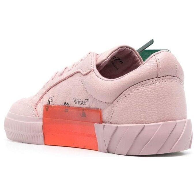 Off-White Low Vulcanized Roze «Pink Green»