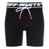 Off-White-løpeshorts med logo i linningen «Svart»