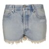 Off-White Lysblå Bleket Denim