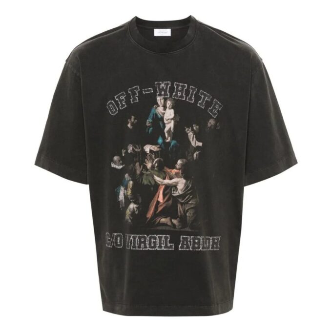 Off-White Mary Skate kortærmet T-skjorte «Svart»
