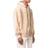 Off-White Men’s x Mercedes-Benz Mercedes Benz Crossover SS22 ensfarget hettegenser med lange ermer, beige