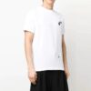 Off-White Men’s x Teenage Engineering Crossover-logo-trykk, kortærmet hvit T-skjorte