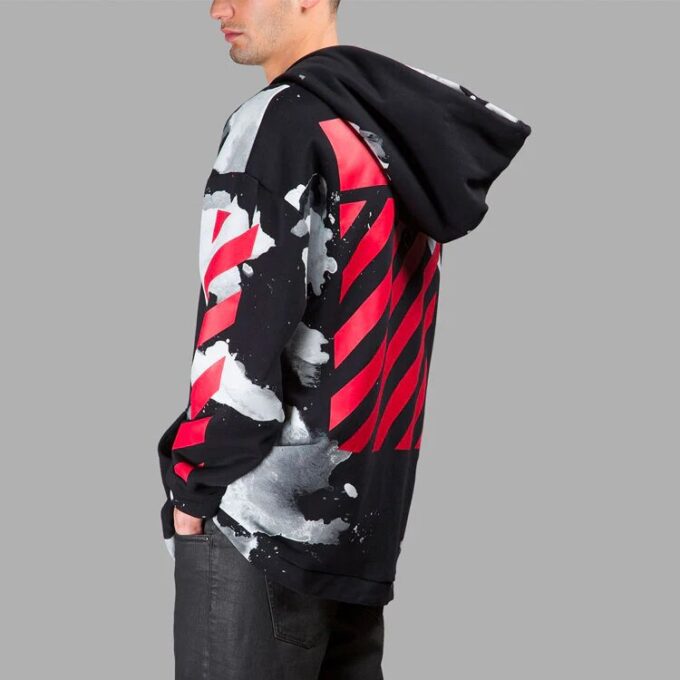 Off-White Menns Mønster Svart