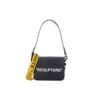 Off-White Messenger-veske i svart okseskinn