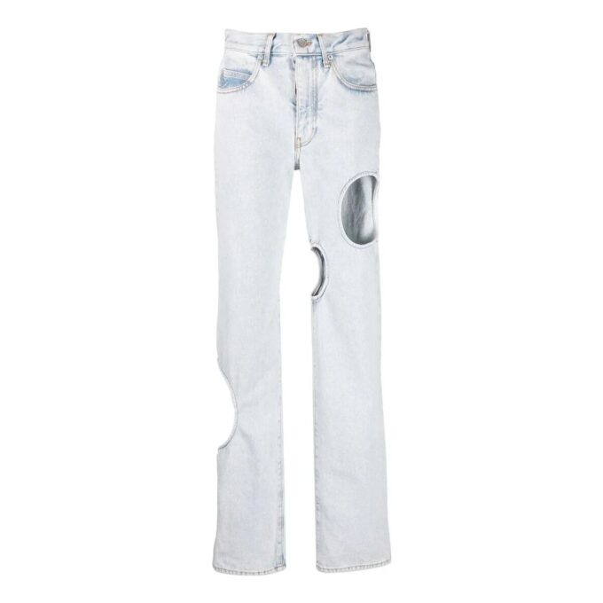 Off-White Meteor Cool Straight-Leg Jean «Light Blue»