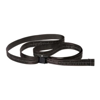 Off-White Micro Mark Nylon automatisk belte, svart, unisex