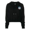 Off-White Microenvironment Crop Hoody Svart