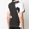 Off-White mønster kort ermet svart