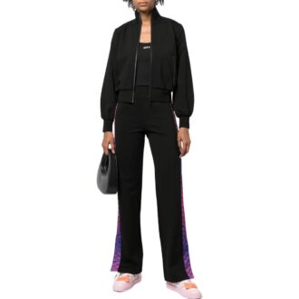 Off-White Monogram-Band treningsjakke «Black»