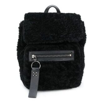Off-White Montone Binder-ryggsekk, svart
